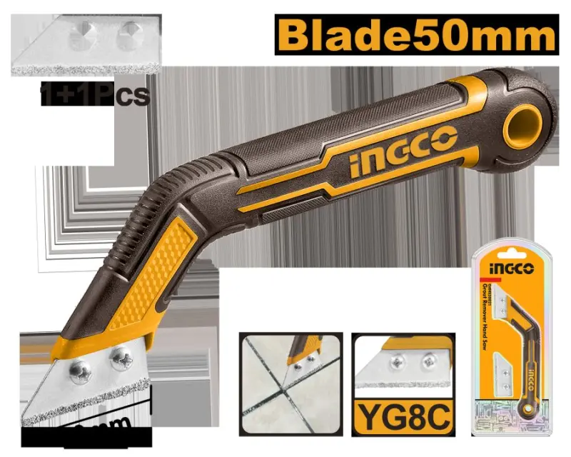 Ingco 8'' Grout Scraper GRHS20021 for Professional Tiling Projects