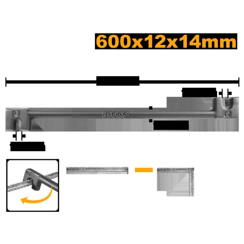 Ingco Гибочный станок 12,14мм 600мм HBB12141