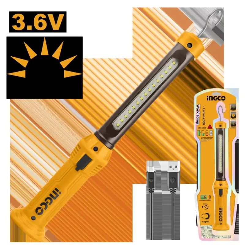 Ingco HWLI35261 3.5W Hanging Work Lamp