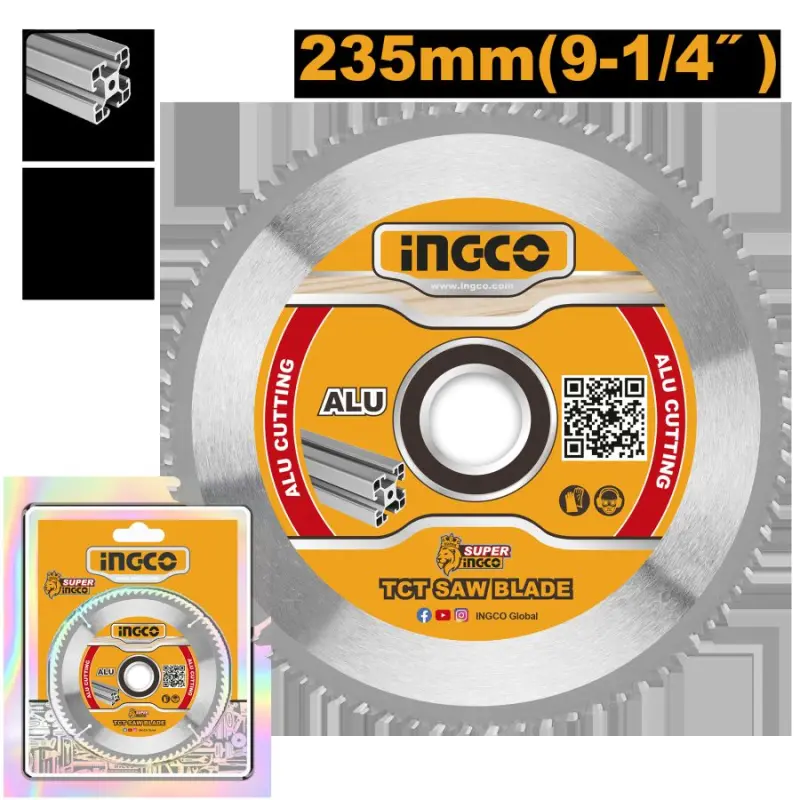 Пильный диск Ingco TCT 235 мм 100T для профессиональной резки
