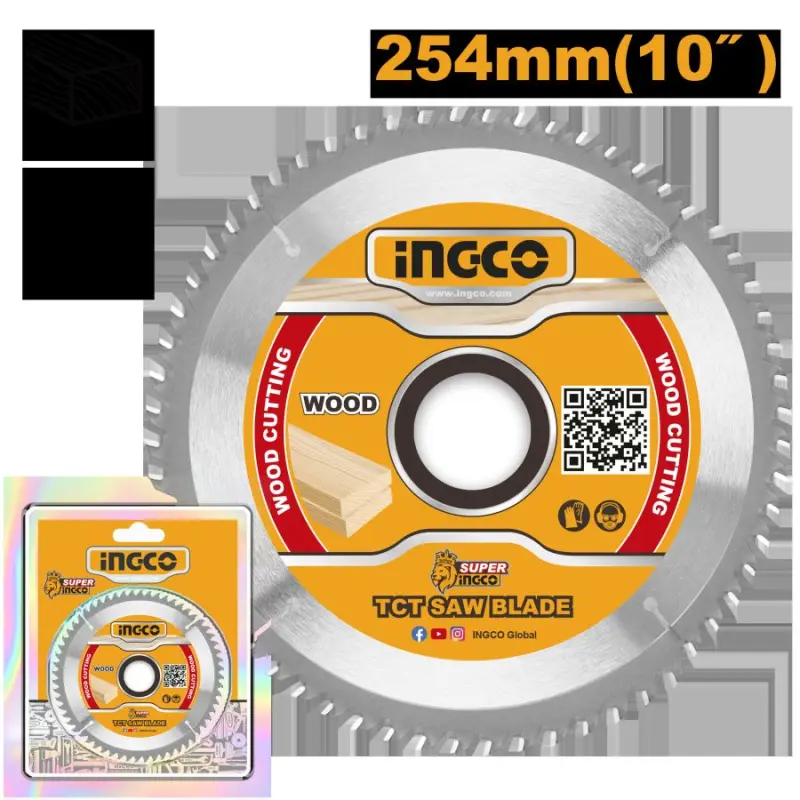 Пильный диск Ingco TCT 254мм 60T Модель TSB125423