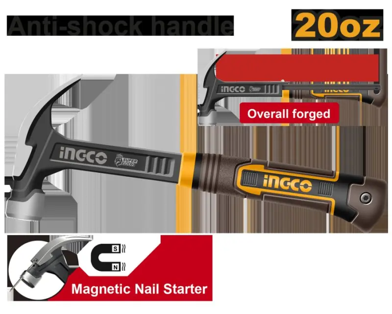 Ingco Nail Hammer 560g HCH81020L