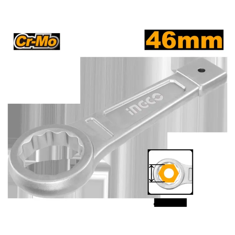 Ingco HRSW046 Impact Box Wrench for Industrial & Workshop Efficiency