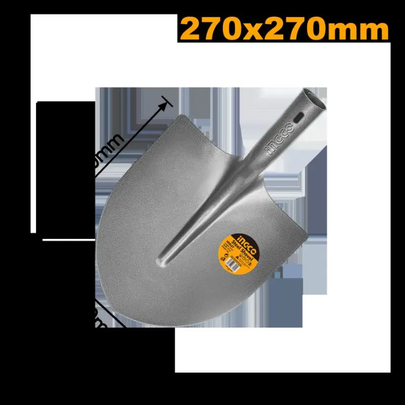 Стальная головка лопаты Ingco 1.0кг 270x270мм HSSL07