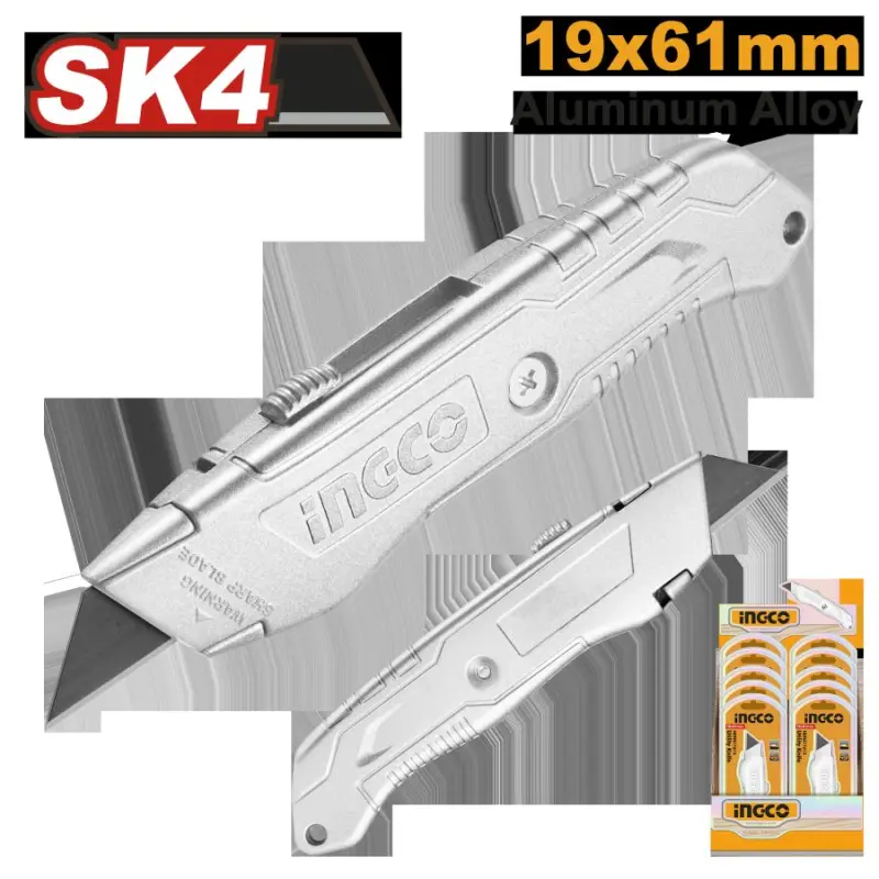 Универсальный нож Ingco 61*19мм, модель HKNS11615
