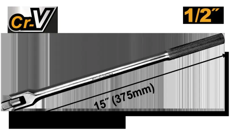 Ingco 1/2" Hinged Breaker Bar HFXH012151 – Professional Grade