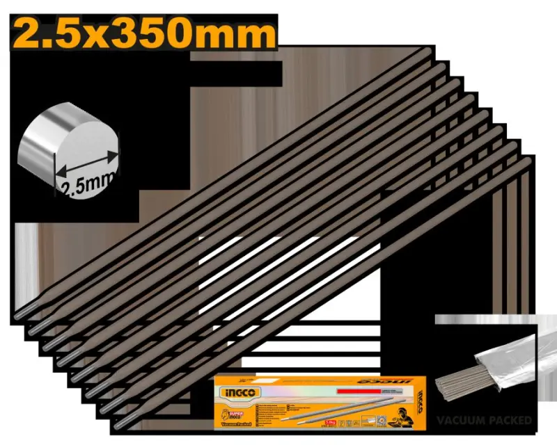 Сварочный электрод Ingco ERCVC2121 6013 2,5 мм
