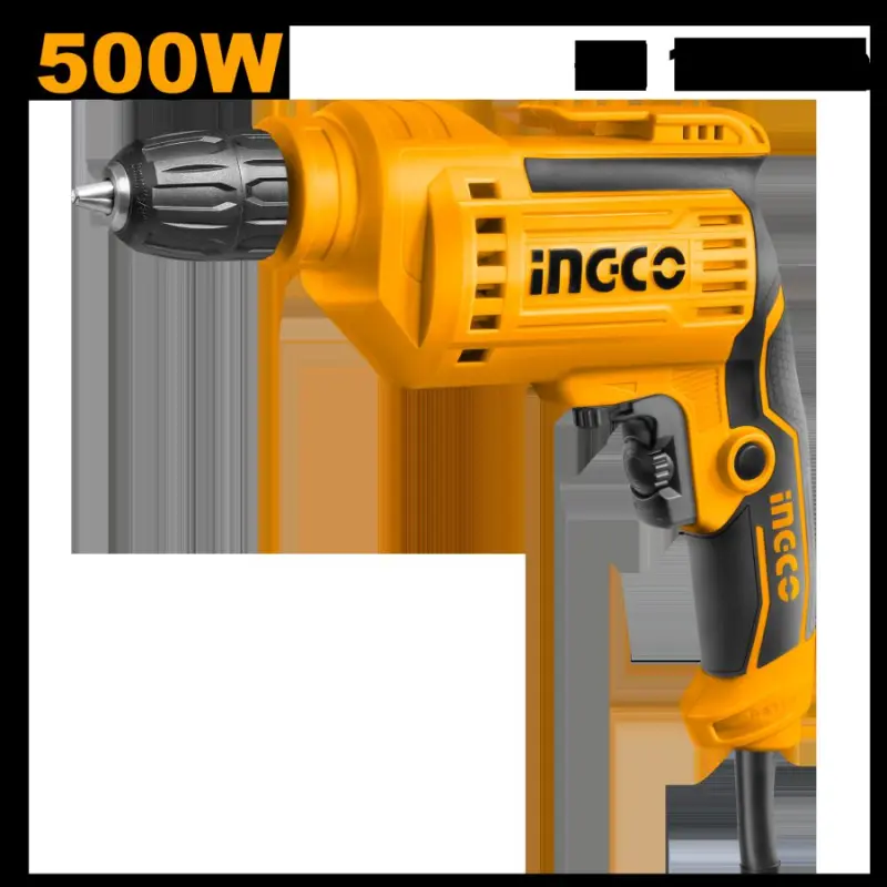 Ingco ED500282 Electric Drill 500W Plastic Chuck Industrial Tool