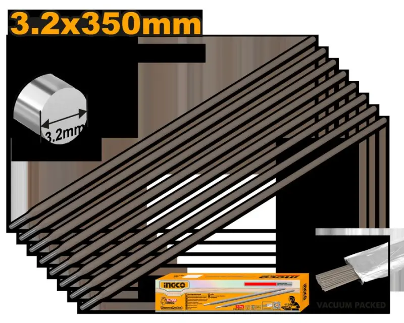 INGCO 6013 Carbon Steel Welding Electrode 3.2 mm ERCVC2221
