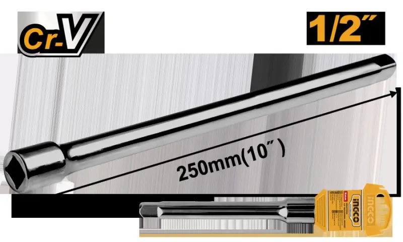 Удлинитель для воротка Ingco 1/2" 250 мм HEB12101