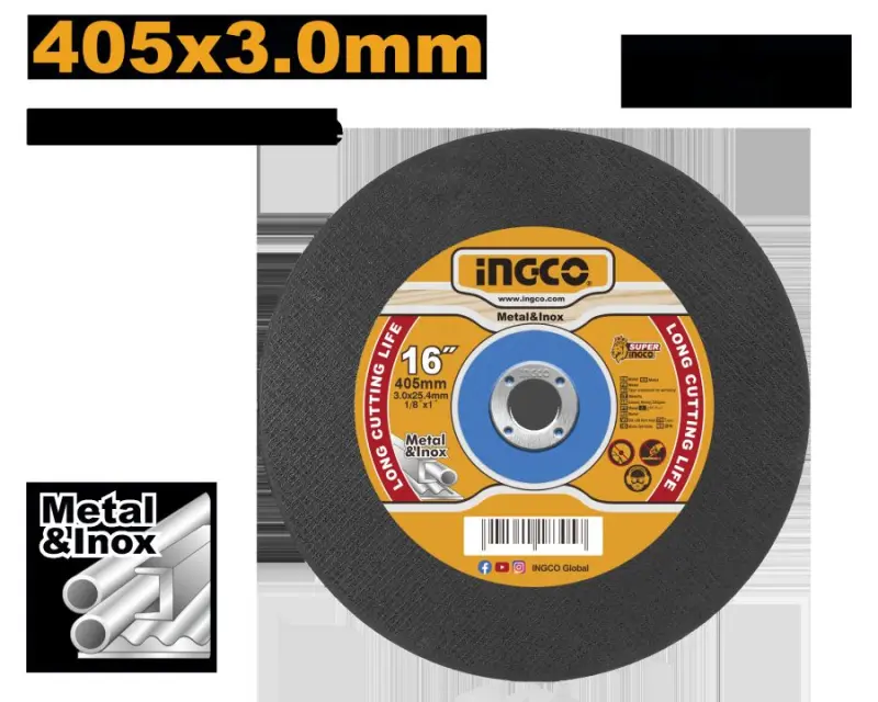 Отрезной диск Ingco 405x3.0мм MCD304051