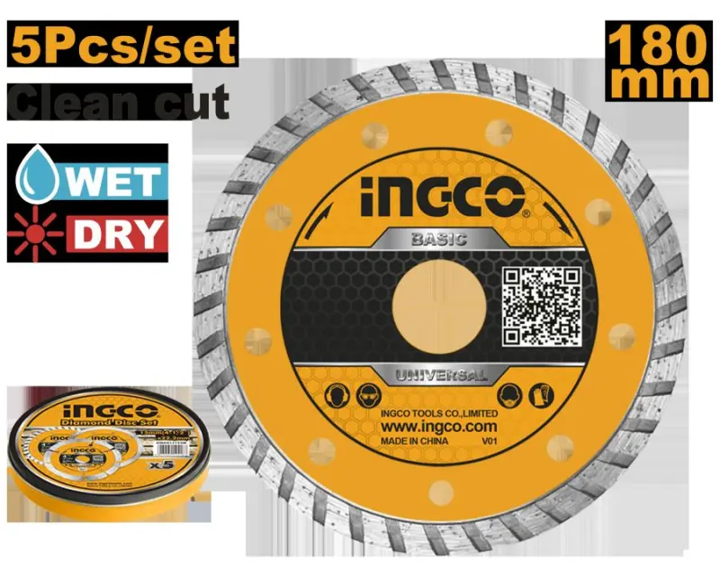 INGCO Turbo Diamond Disc DMD031802M for High-Performance Cutting