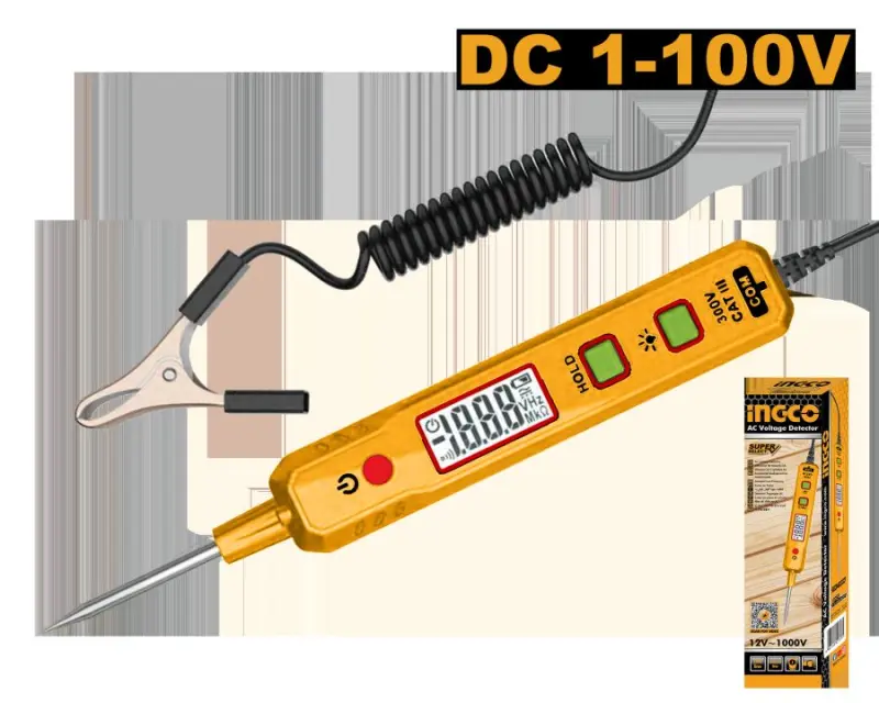 Ingco HSDT417506 Automotive Circuit Tester 1-100V