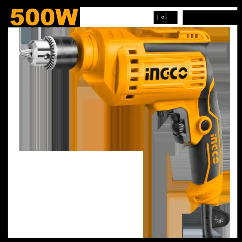Электрическая дрель Ingco ED50028 500Вт 10мм