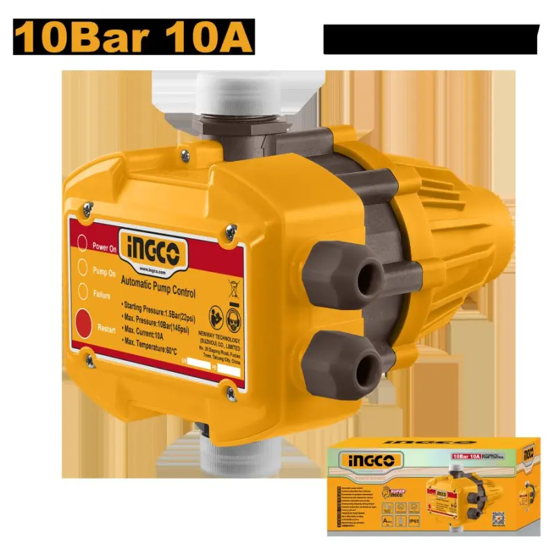 Ingco Automatic Pump Controller 1" Model WAPS001 for Smart Water Management