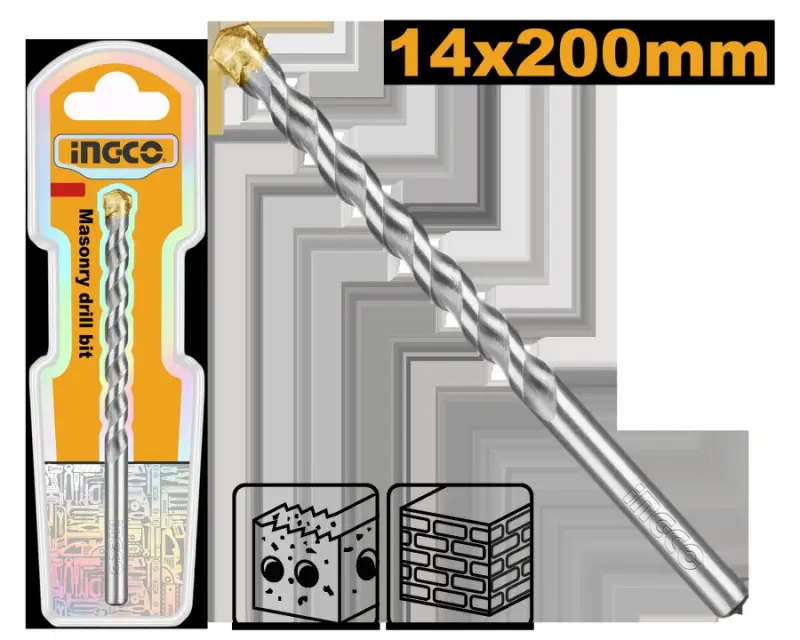 Сверло по камню INGCO 14x200мм DBM2111420