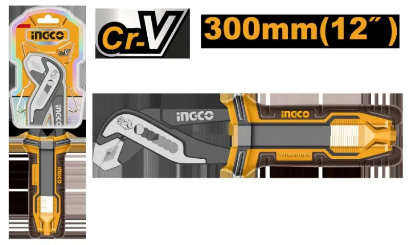 Профессиональные переставные клещи INGCO 300 мм (HPP03300)
