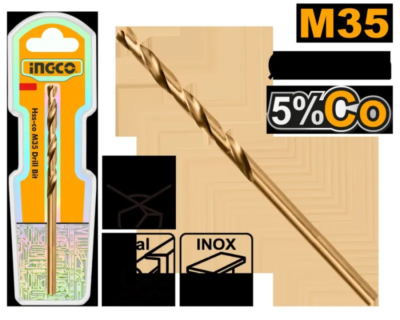 Ingco M35 HSS-CO 35 Metal Drill Bit 5%Co 11.0 mm DBT01131101