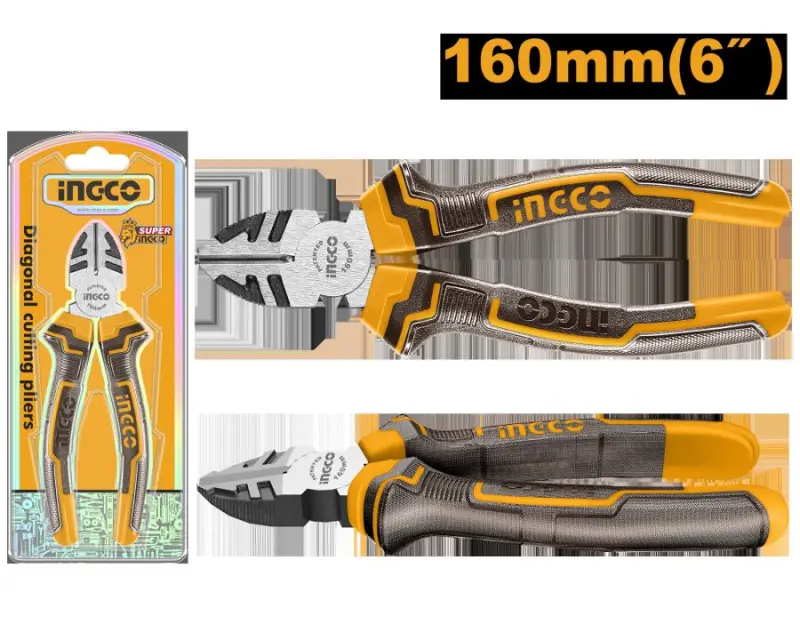 Боковые кусачки Ingco 160 мм, модель HDCP08168, фреза