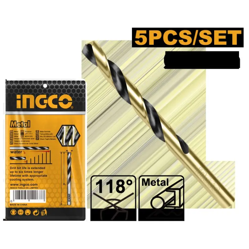 Сверло по металлу HSS 12мм Ingco DBT1101203
