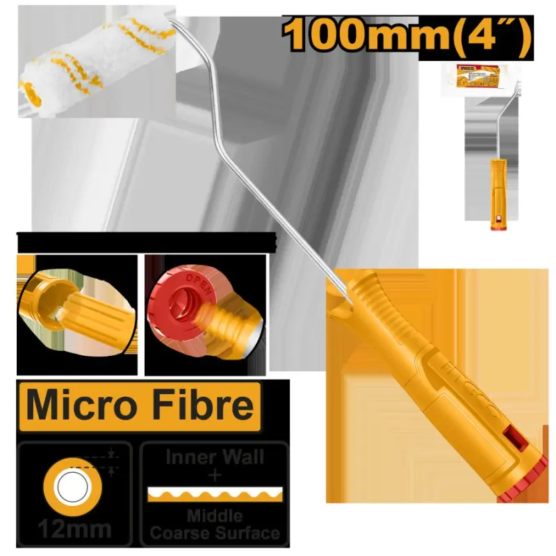 Ingco Mini silindr çotga 100mm 4 hatar akril HRHT281002
