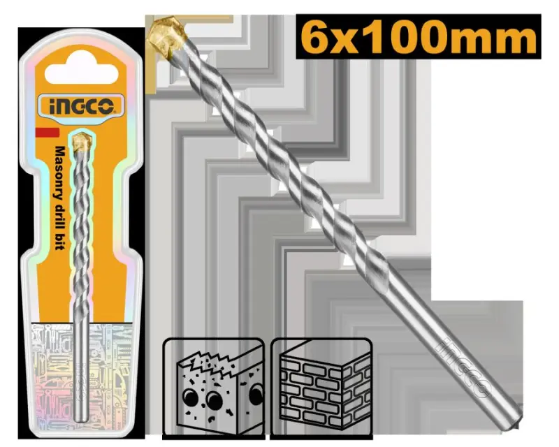 INGCO Masonry Drill Bit 6x100mm DBM2110610