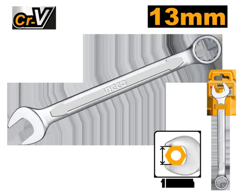 Ingco 13mm Combination Wrench HCSPA131 for Professional Use
