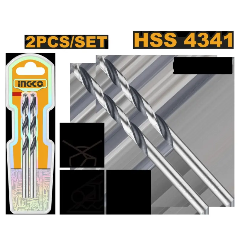 Сверло по металлу Ingco HSS 4341 1.0мм DBT1200014
