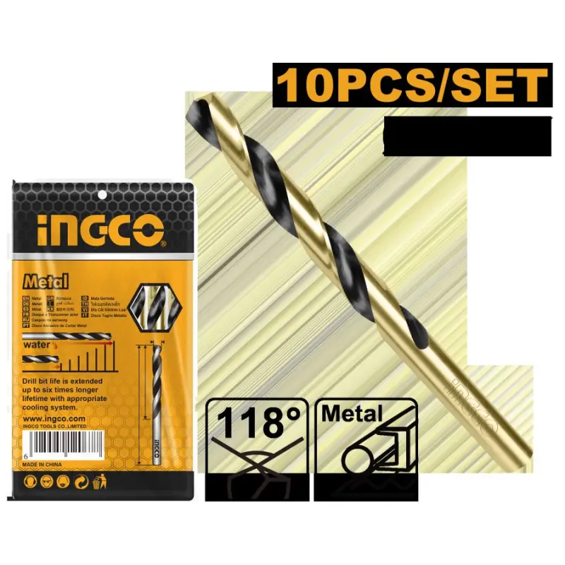 Сверло по металлу HSS 6,0 мм Ingco DBT1100603