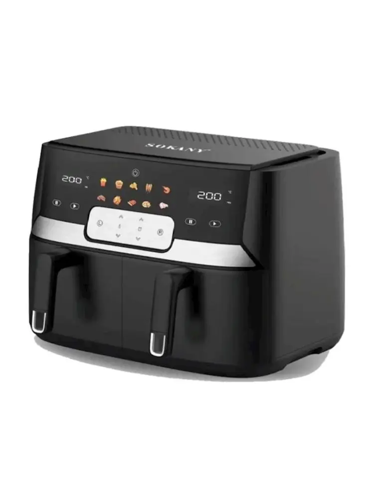 SOKANY SK-ZG-8047 | Double Air Fryer 2x5L 1700W+1700W