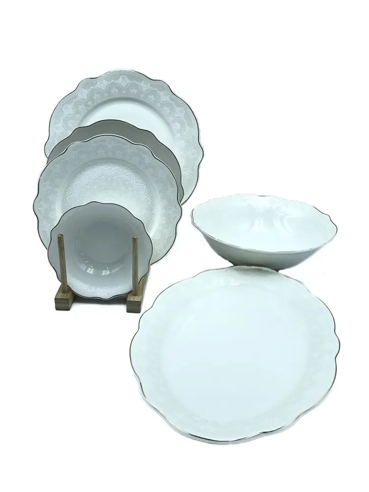 26PCS-1732 | Dinner Set 26 Pcs for 6 Persons White