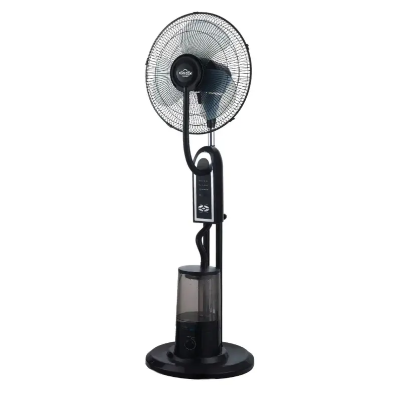 UAKEEN ZL-1201 | Floor Fan with Water Mist 16 inch