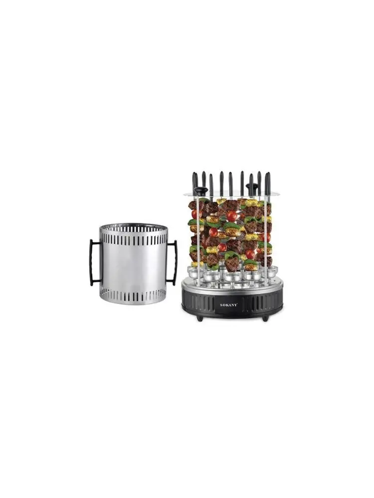 SOKANY SK-6114 | Electric Kebab Grill 6 Skewers