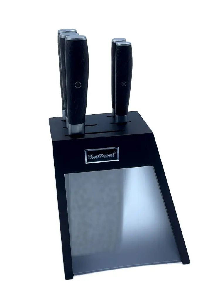 Haus Roland HR637-1 | Knife Set 8pcs with Wooden Block