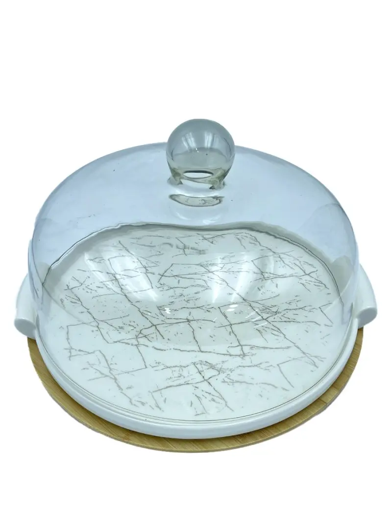 JD JD8015-12-H28 | Cake Stand White Durable Plastic