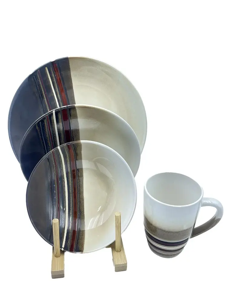 0756-9 | Dinner Set 24 pcs for 6 Persons White
