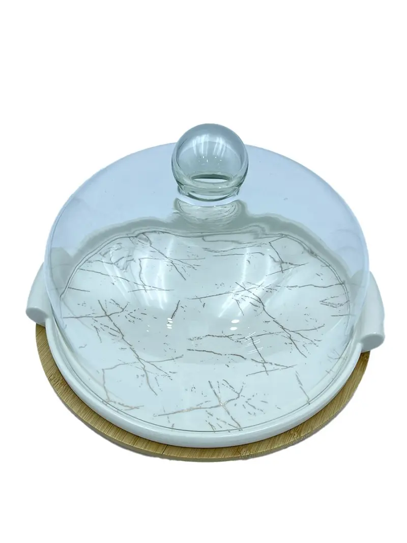 JD JD8015-10.5-H28 | Cake Stand White 28 cm