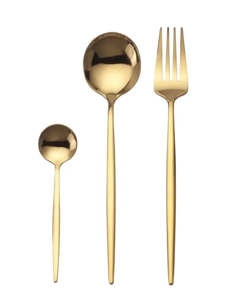 PRODUKT Z-001 | Cutlery Set Gold Finish 36 pcs