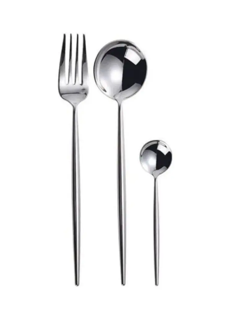 PRODUKT N-001 | Cutlery Set 36 pcs Nickel Round