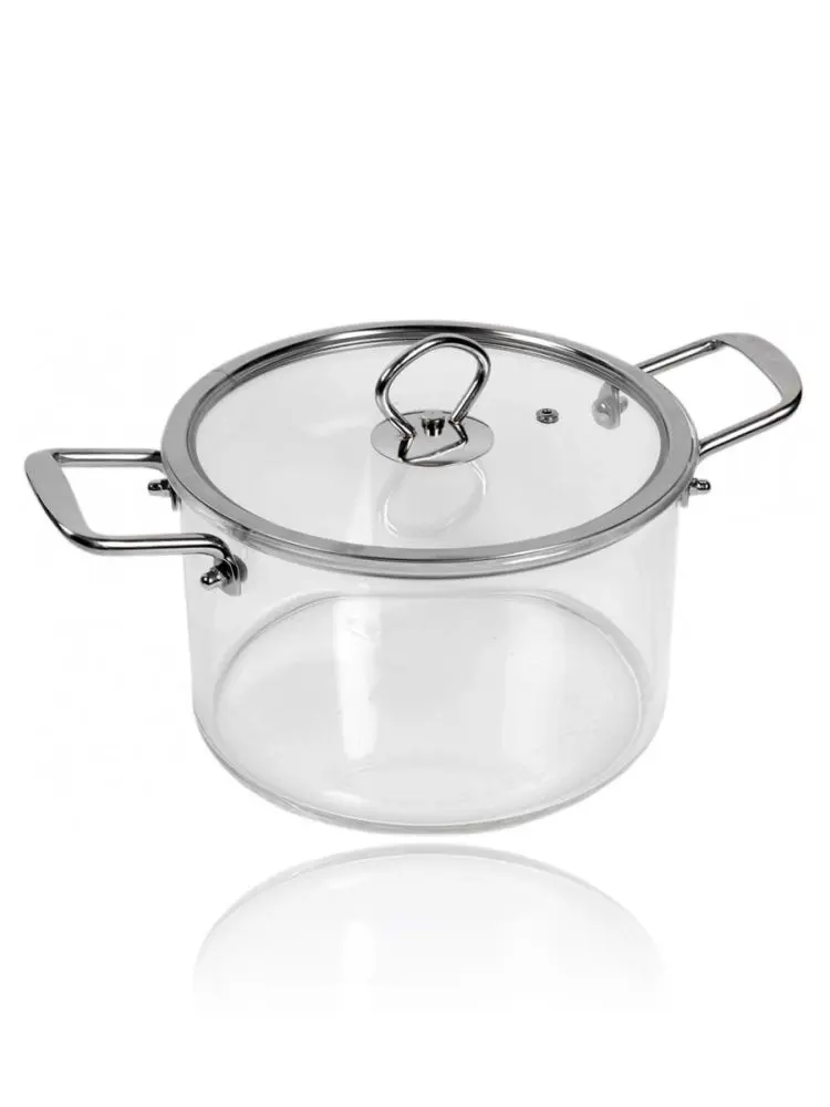 WZ WZ-14-KS-JR35 | Glass Casserole with Iron Handles