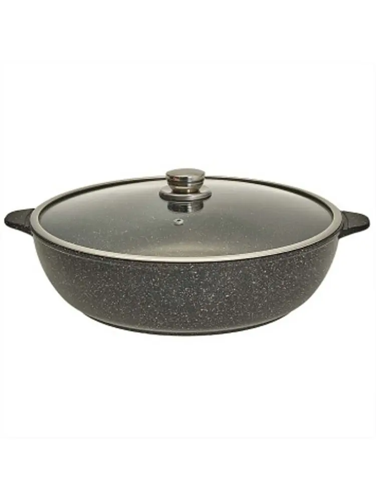 Uakeen VK-142 | WOK Frying Pan Granite Coating 32 cm