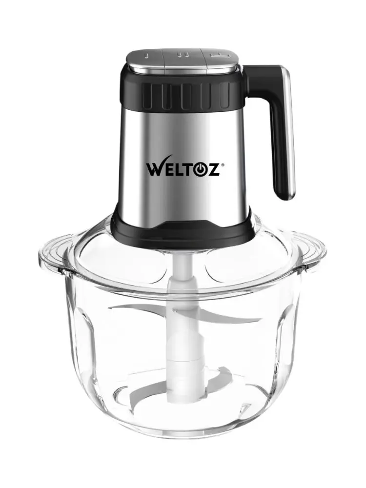 WELTOZ WZ-1002 | Food Chopper Glass Bowl 5.0L 1200W