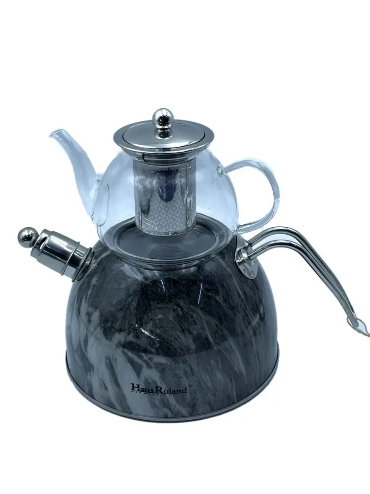 Hause Roland HR785-2 | Whistling Kettle Set 3.0L+0.6L Stainless Steel