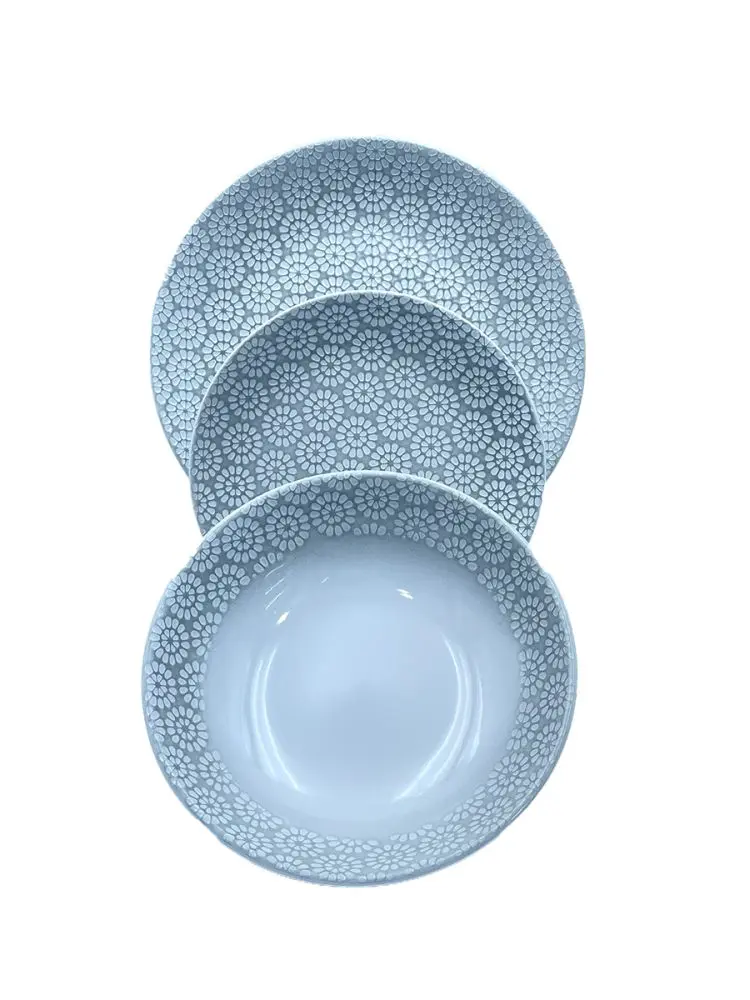 0756-24 | Dinner Set 18 pcs White for 6 Persons