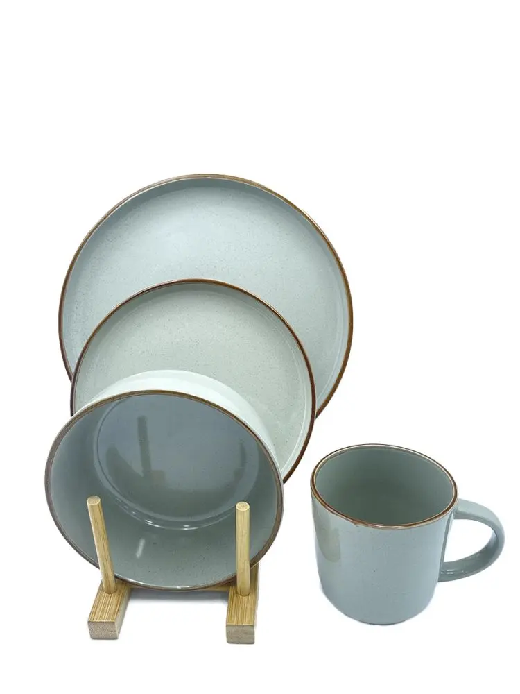 16159-11 | Dining Set 16 pcs White for 4 Persons