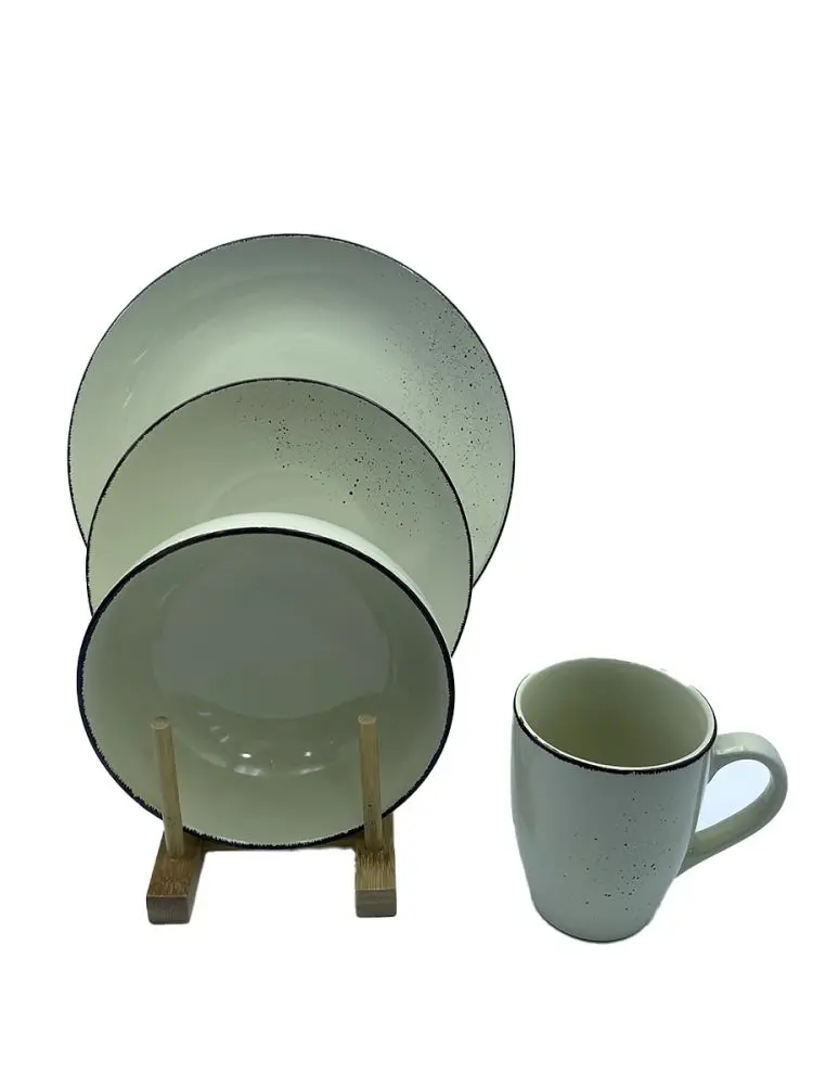 16159-4 | Dinner Set 16 pcs White for 4 Persons Porcelain