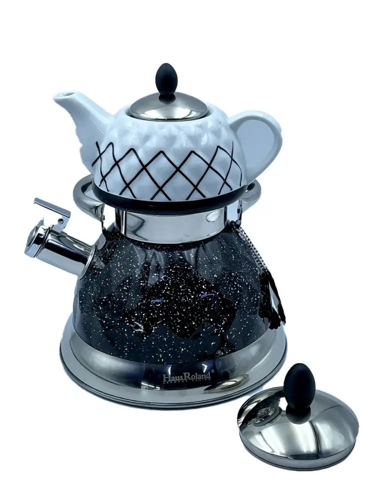 Hause Roland HR761-2 | Stovetop Kettle Set Stainless Steel 3.0L+0.7L
