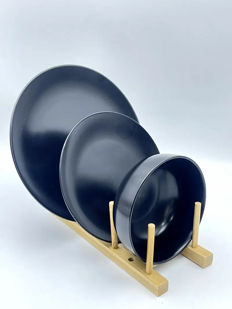 HG HG-0276 | Dinner Set Black 18 pcs for 6 Persons