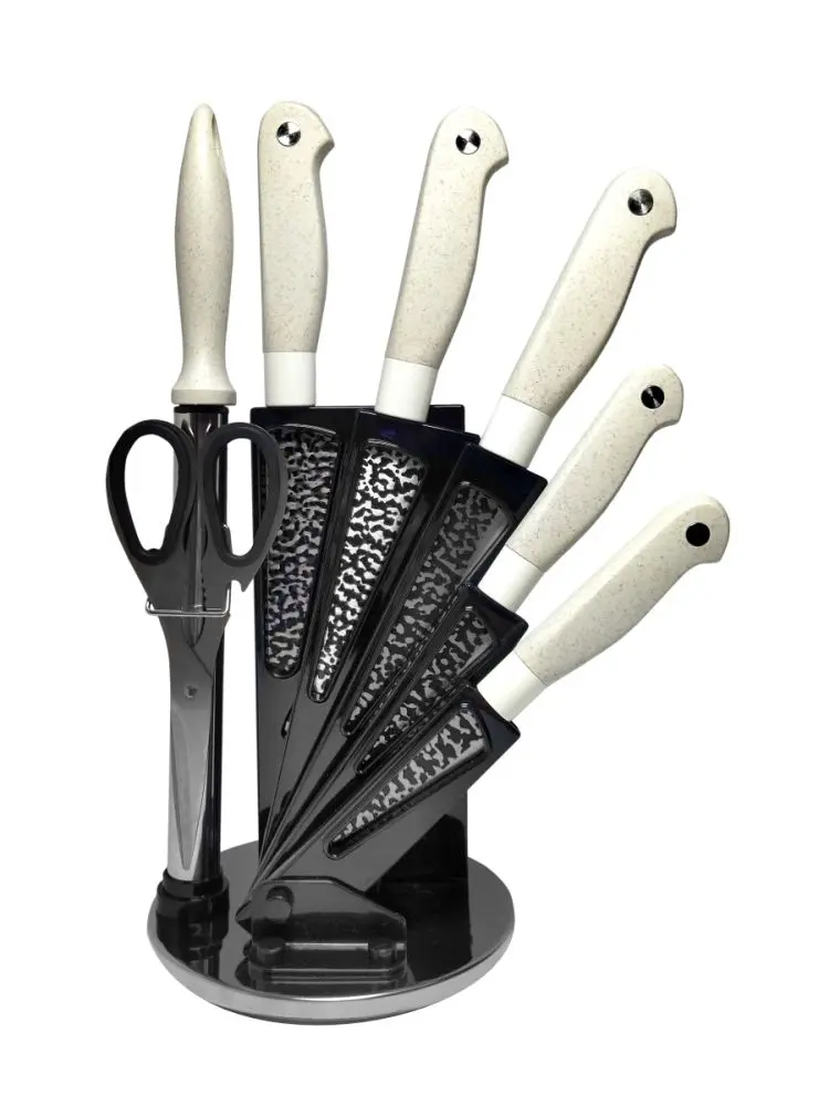 Bass B12514-ML | Knife Set 6pcs with Plastic Stand