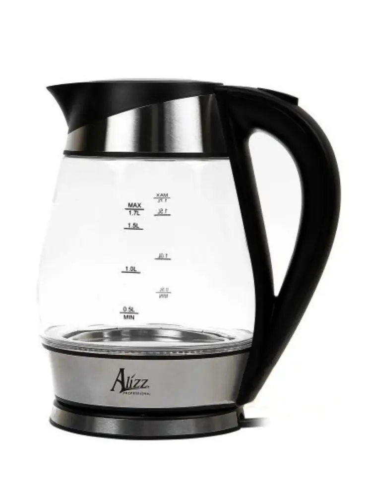Alizz FK-1703 | Electric Kettle Glass 1.7L 2200W